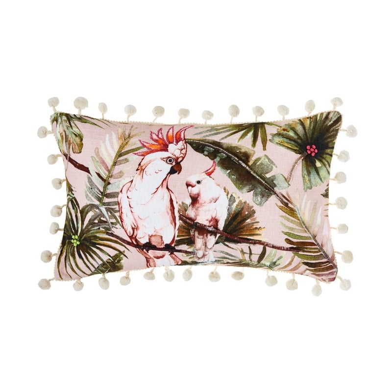 Cockatoo Jungle Pink Cushion 