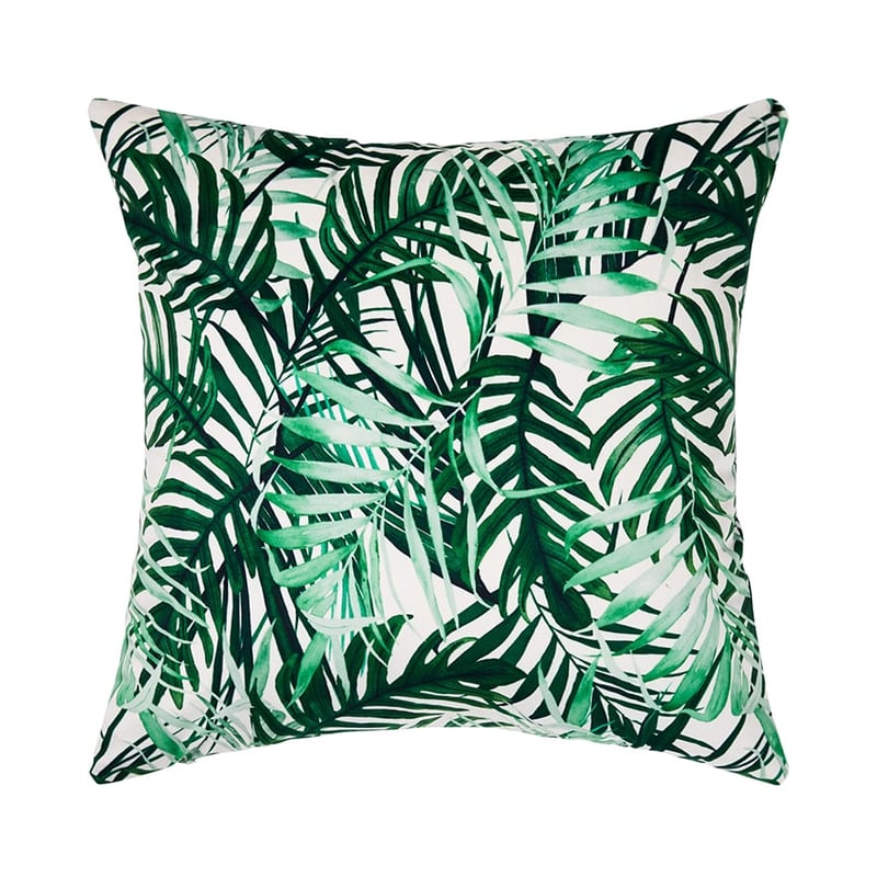 Oakland Cushion Emerald Palms Velvet