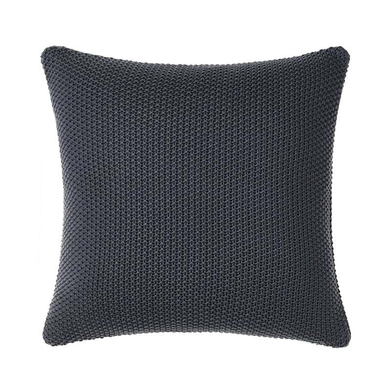 Montroe Knit Cushion Steel Blue 