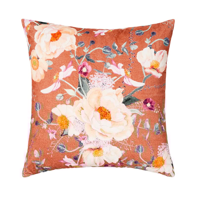 Precious Jewels Clay Floral Cushion 