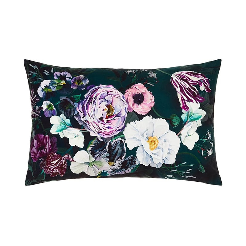 Vera Floral Emerald Night Cushion