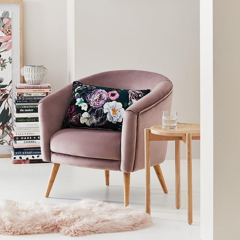 Vera Floral Emerald Night Cushion