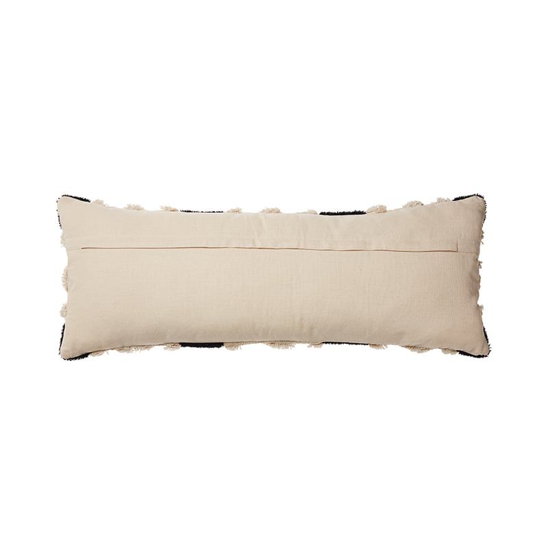 Mexica Pink & Coal King Cushion