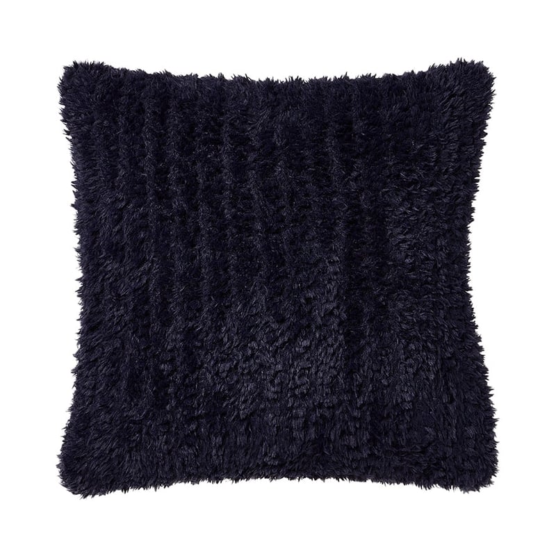 Munich Navy Feather Yarn Cushion 