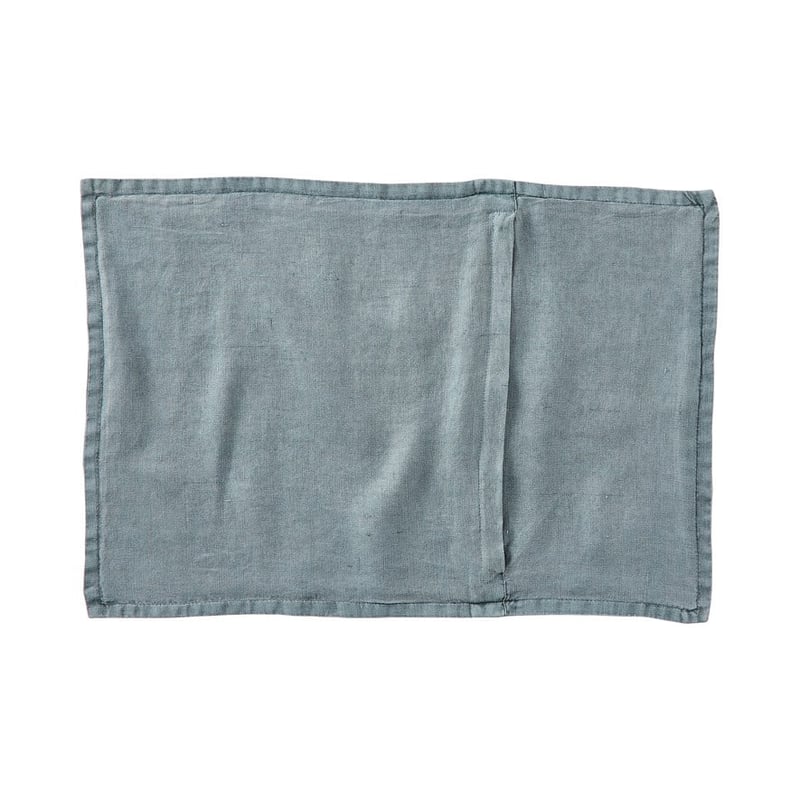 Belgian Vintage Washed Long Cypress Linen Cushion Covers