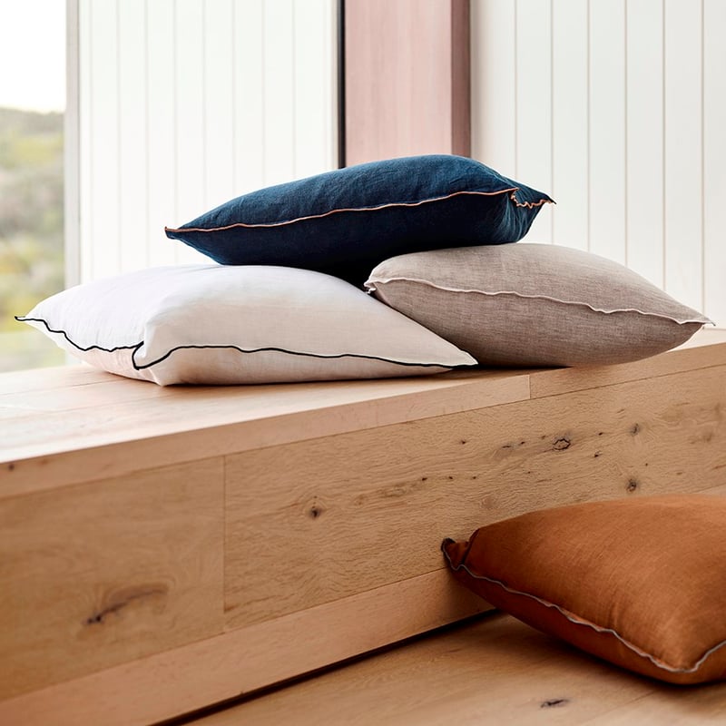 Washed Cedar Hemp Cushion 