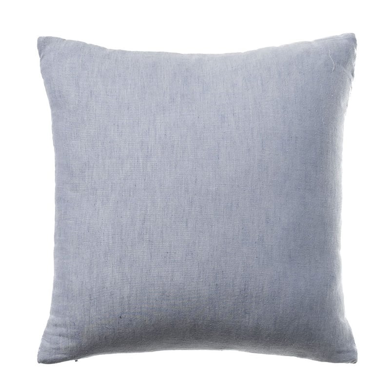Macedon Grid Blue Square Cushion