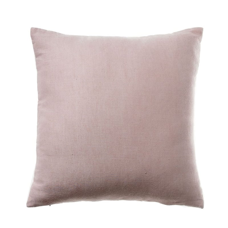 Macedon Grid Pink Square Cushion