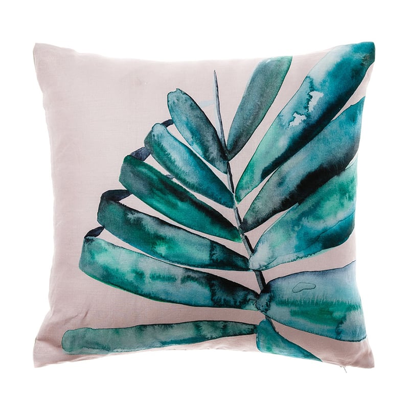 Gardenia Linen Fern Cushion