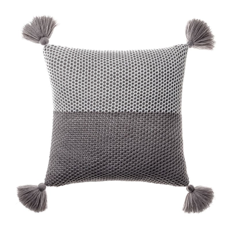 Harlow Silver and Grey Cushion