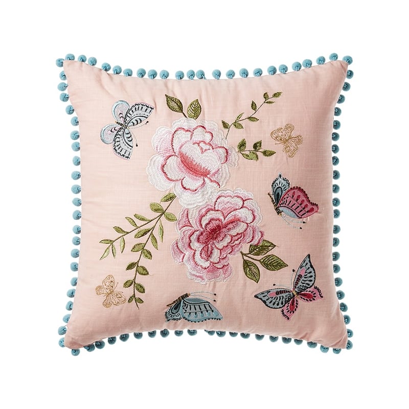 Chinoiserie Pink Cushion 