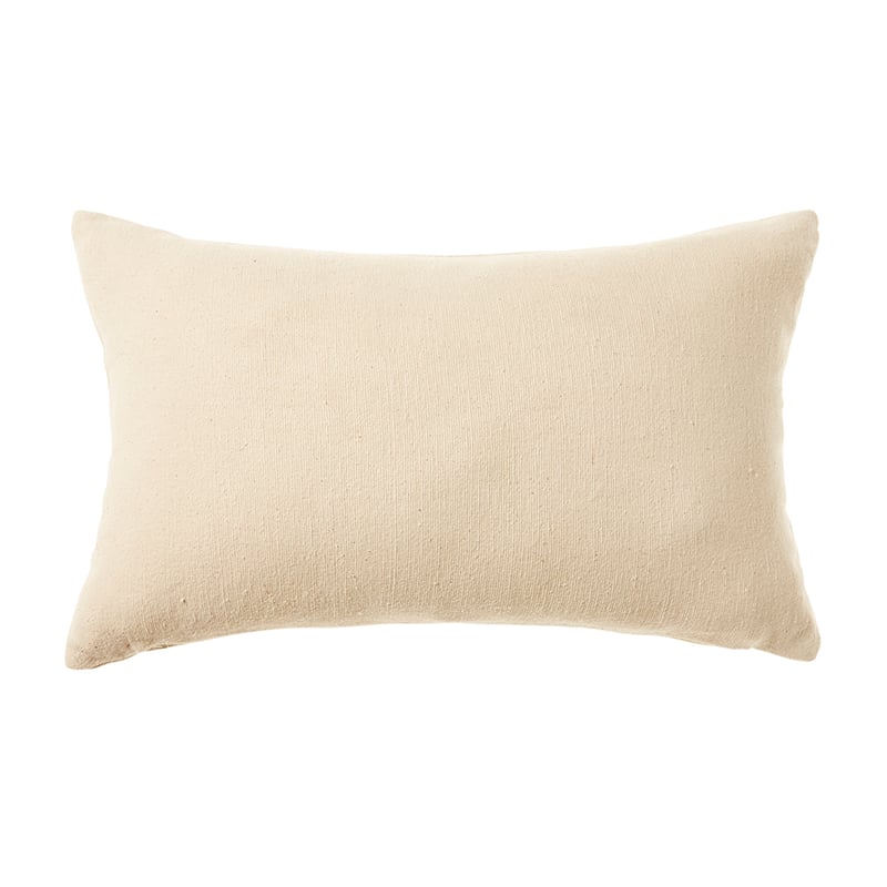 Retreat Embroidered Cushion Natural & Blues