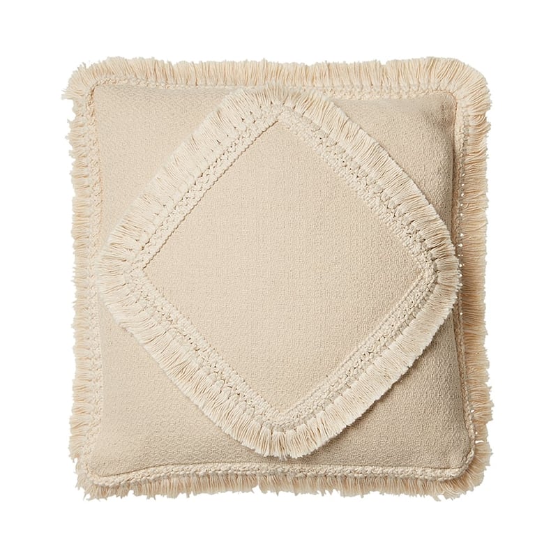 Boracay Fringed Natural Cushion