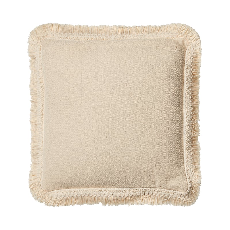 Boracay Fringed Natural Cushion
