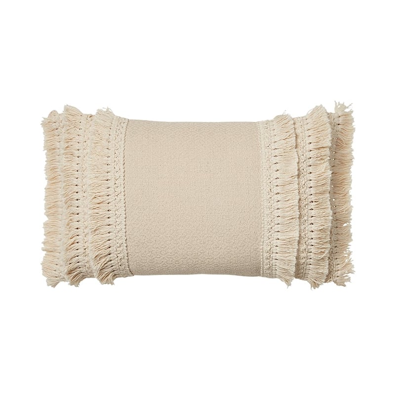Boracay Long Fringed Natural Cushion