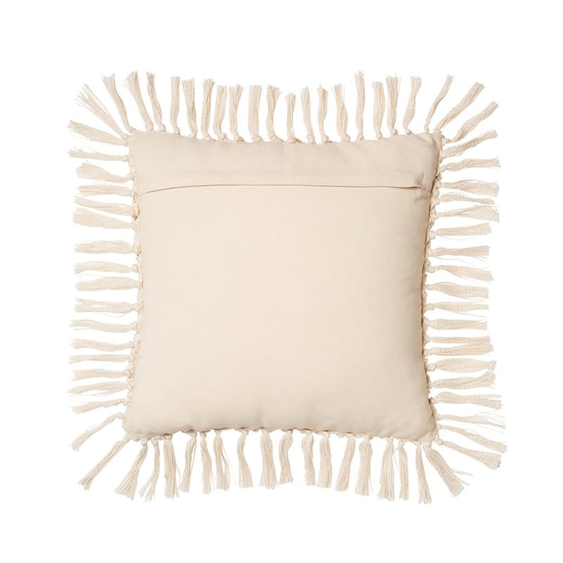Macrame Knot Cushion Natural 