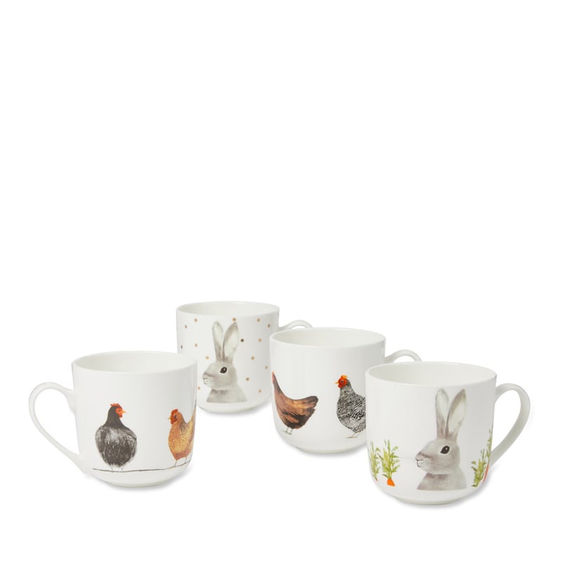 Rabbit Dots Easter Mug