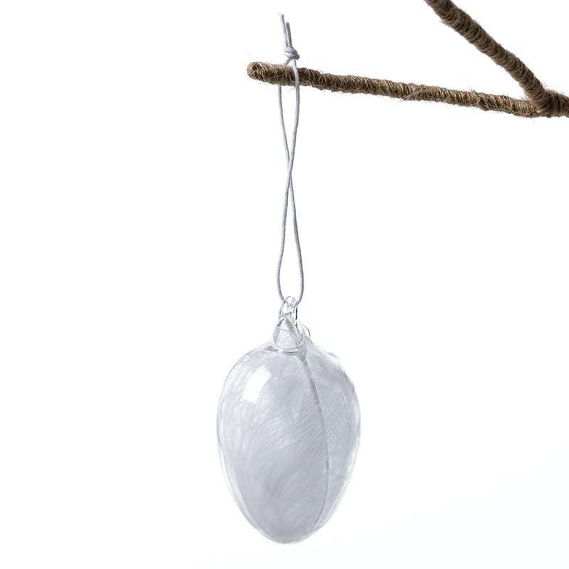 Feather in Egg Easter Hanging Collection Decoration