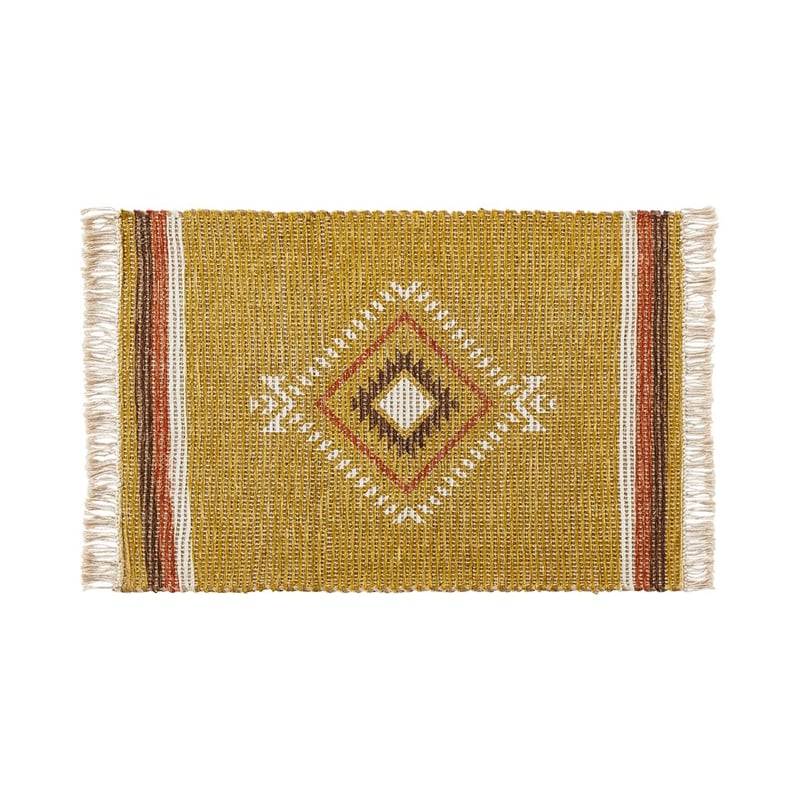 Monte Aztec Mustard Indoor Mat