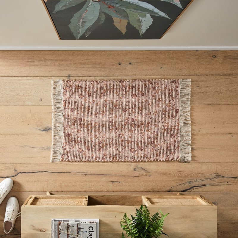 Monte Ditsy Floral Rose Indoor Mat