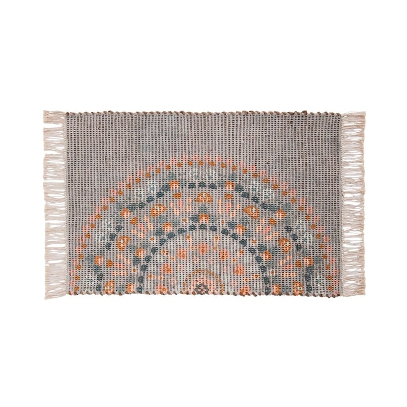 Monte Mandala Sky Blue Indoor Mat