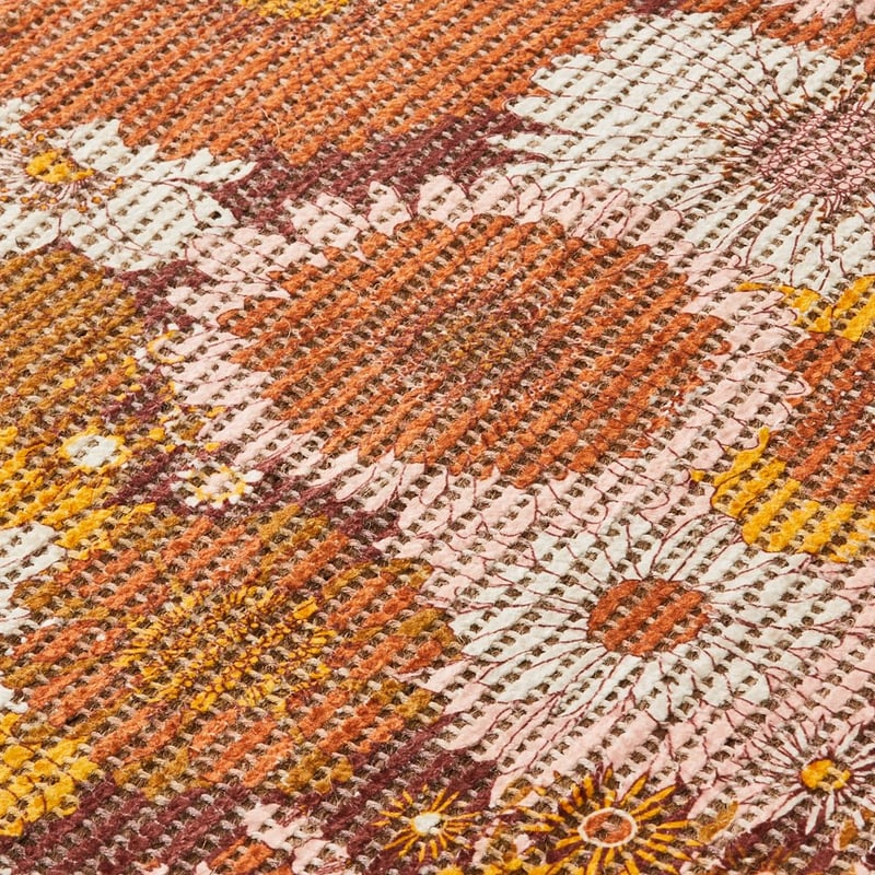 Monte Penny Pink Floral Indoor Mat 