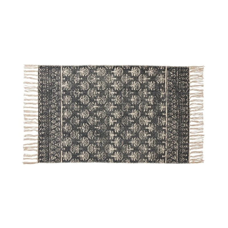 Calais Slate Block Print Indoor Mat