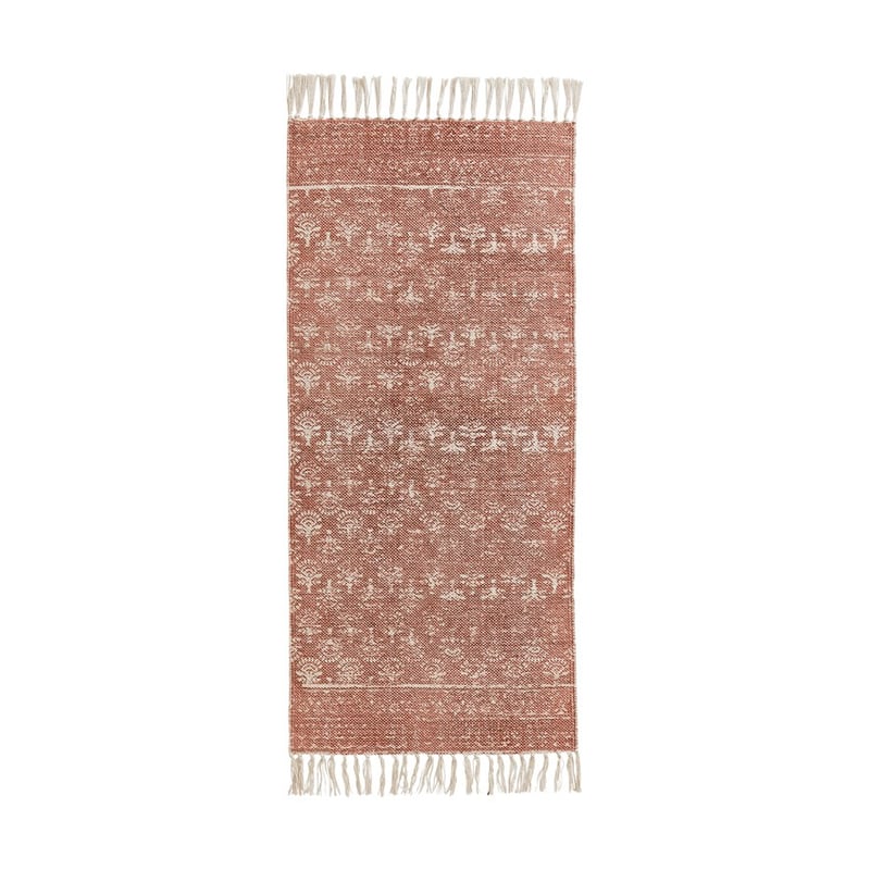 Calais Rose Block Print Rug