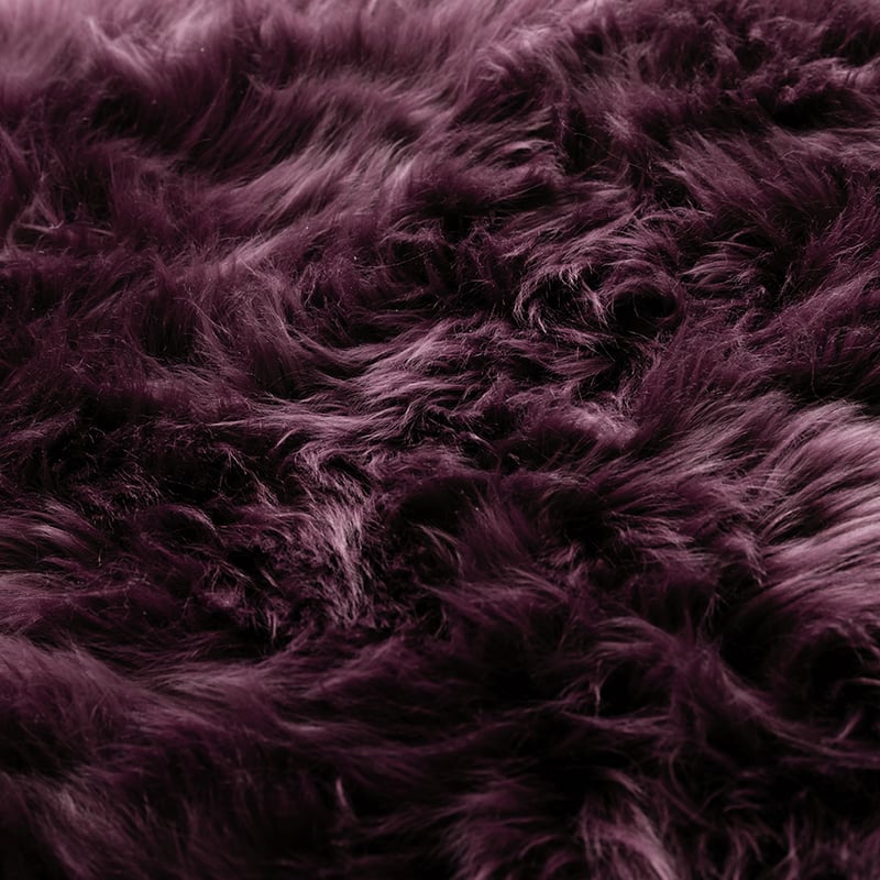 Cabernet Sheepskin Single