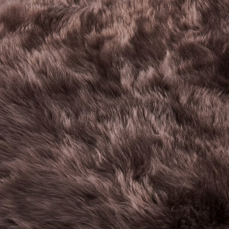 Cocoa Single Sheepskin