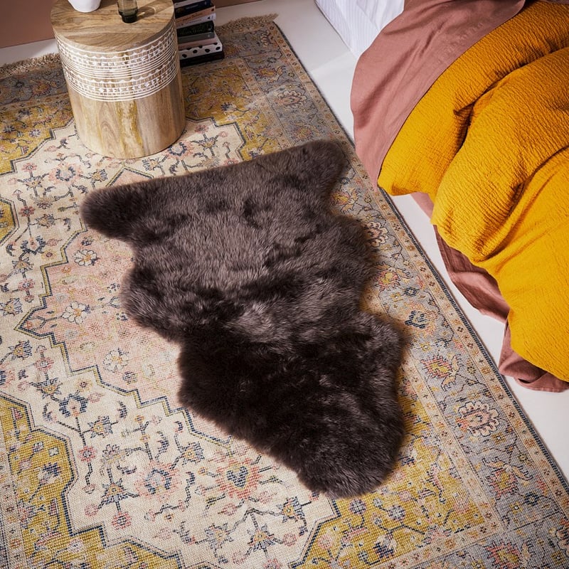 Cocoa Single Sheepskin