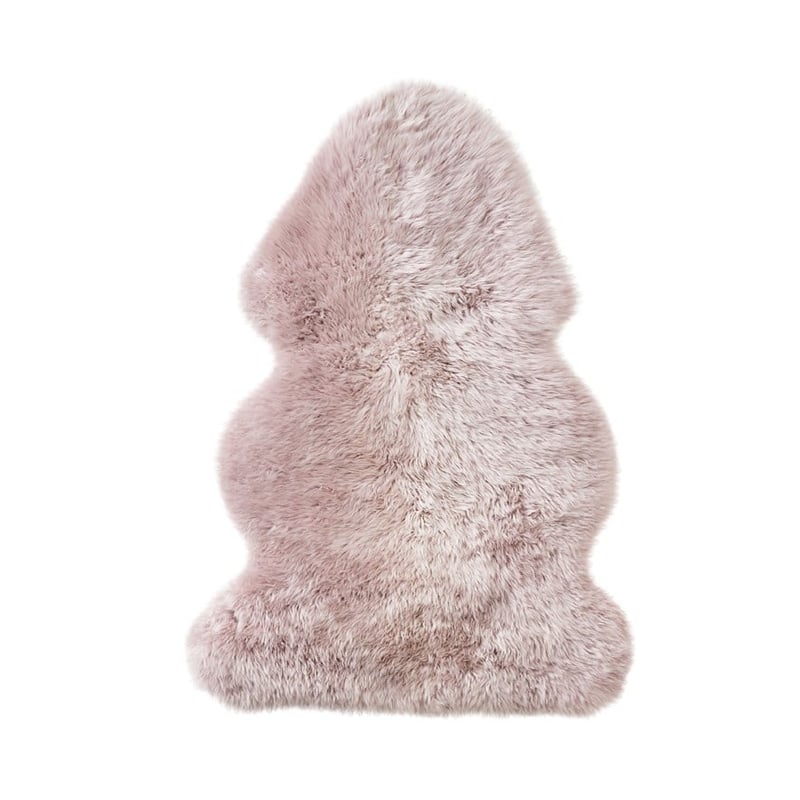 Dusty Mauve Single Sheepskin 