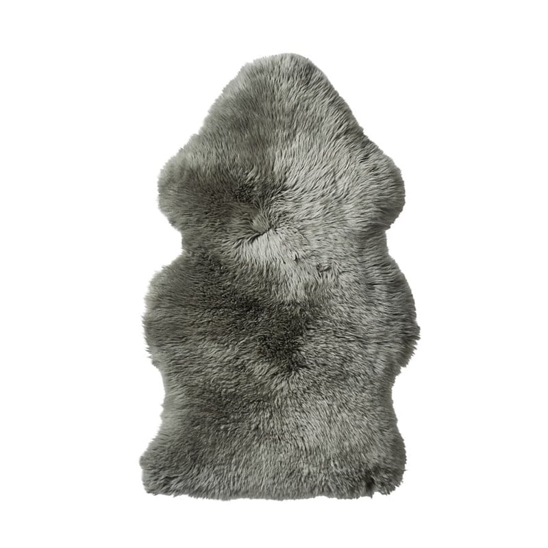 Smoke Green Single Sheepskin  