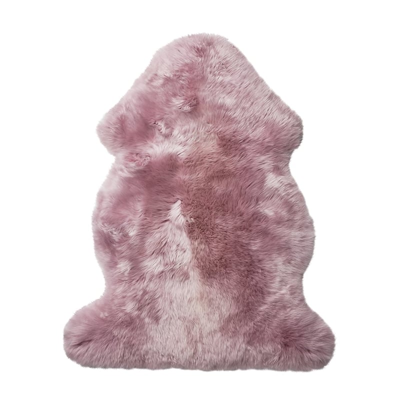 Rose Mist Sheepskin Single