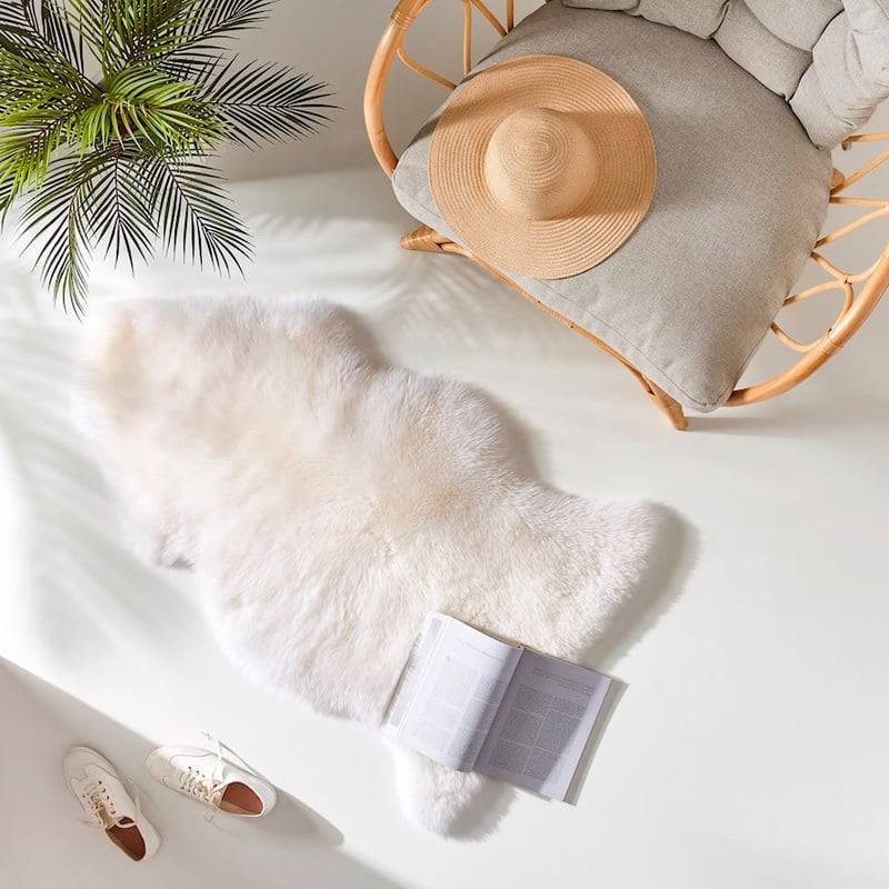 Sheepskin Single Natural 