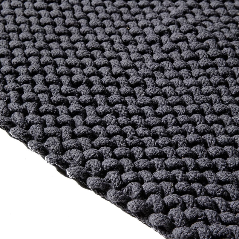 Cayman Cord Rug Large Mid Grey