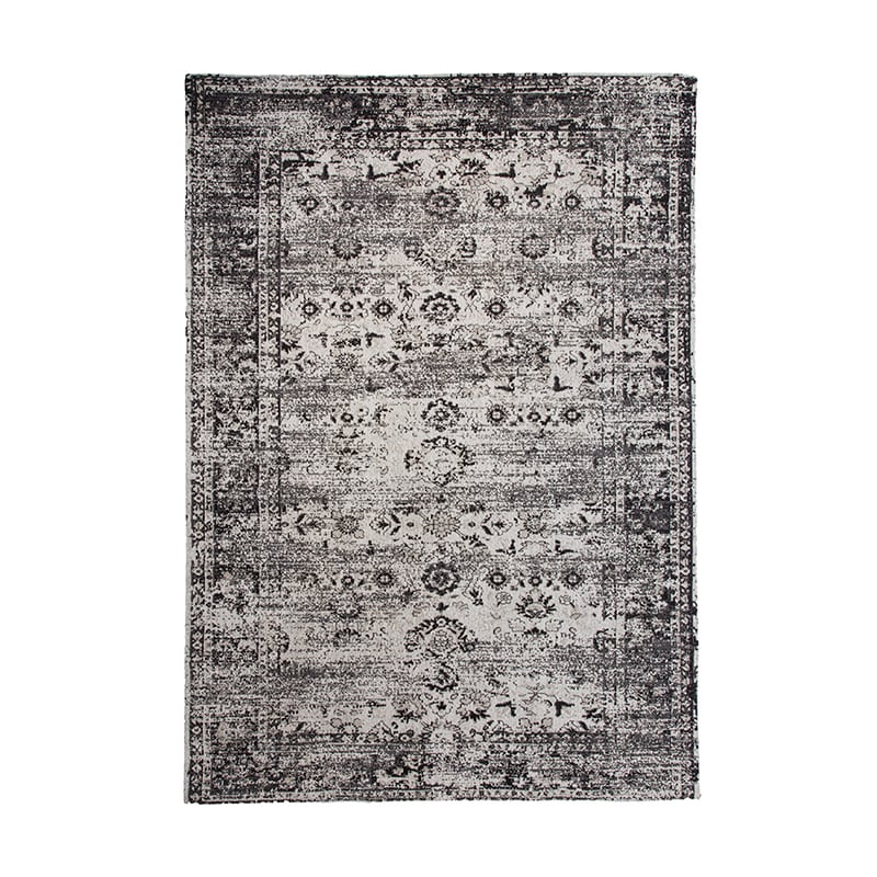 Boheme Rug Natural & Black Jacquard