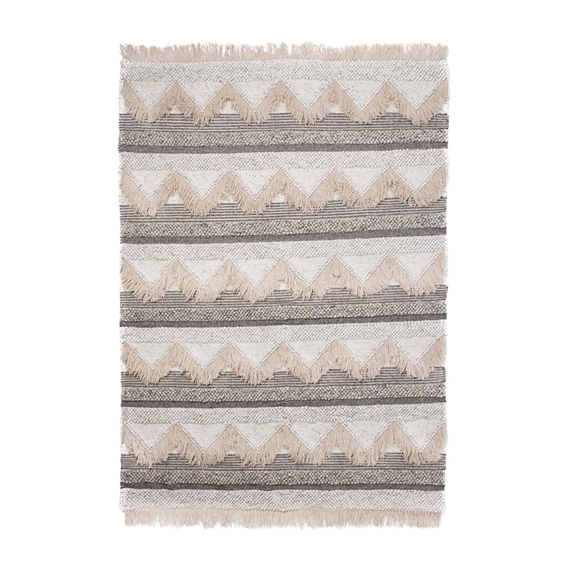 Boheme Rug Natural Fringe