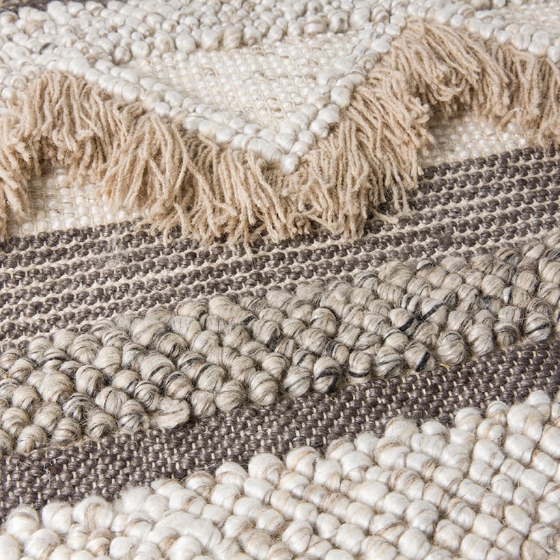 Boheme Rug Natural Fringe
