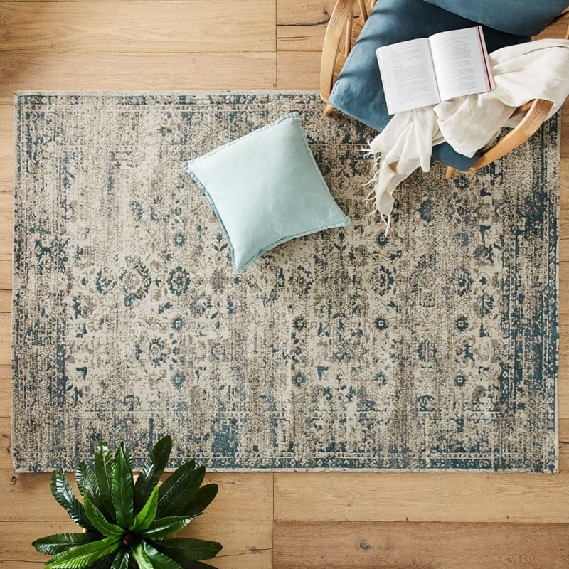 Boheme Slate Jacquard Rug