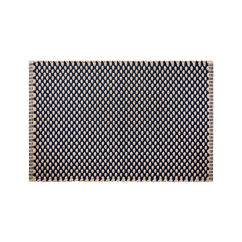 Hex Occasional Mat Navy 