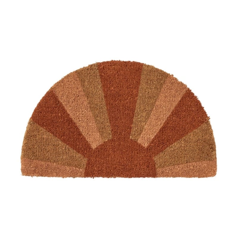 Sun Round Coir Doormat