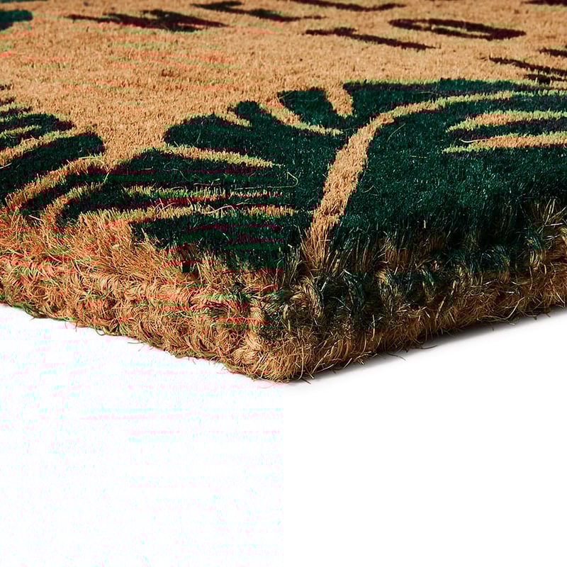 Welcome To The Jungle Coir Door Mat in High Thickness
