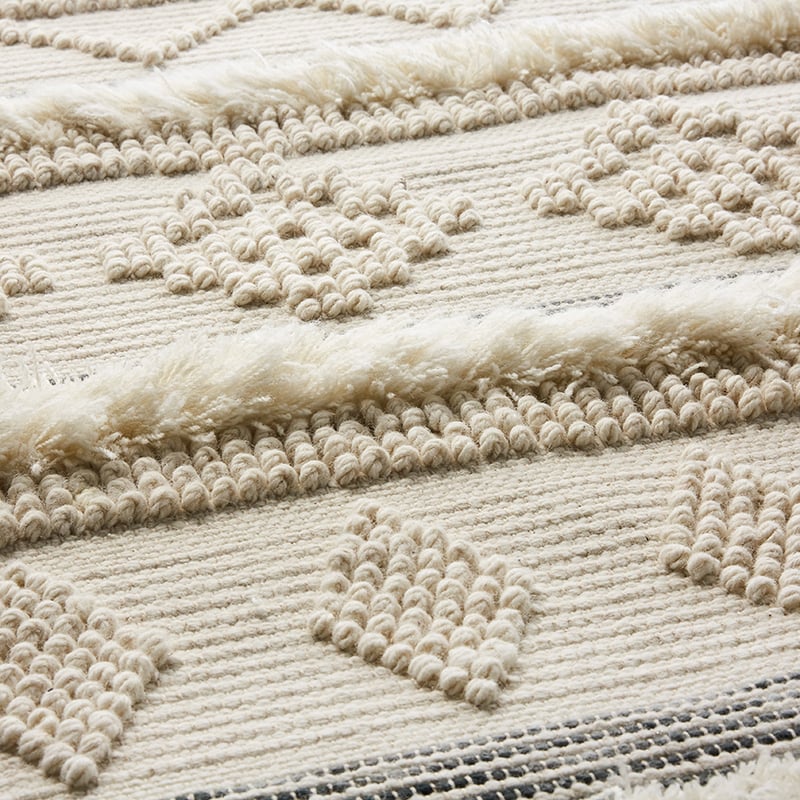 Miami Rug Natural & Grey 