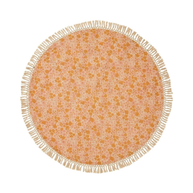 Tivoli Round Blush & Mustard Sunset Bloom Rug 