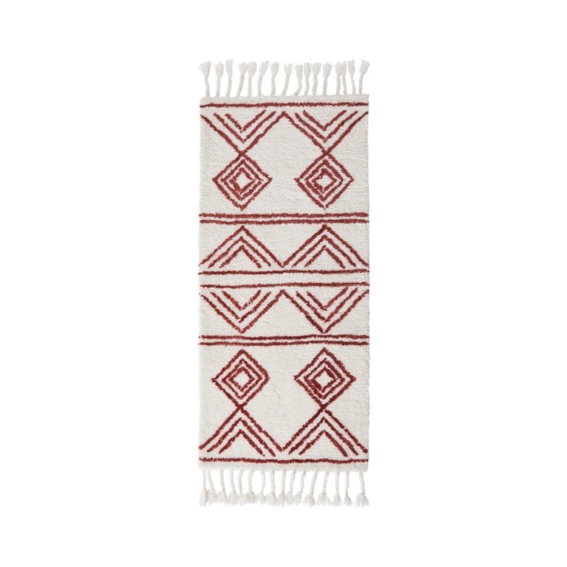 Cardrona Natural & Rose Small Aztec Rug Collection 