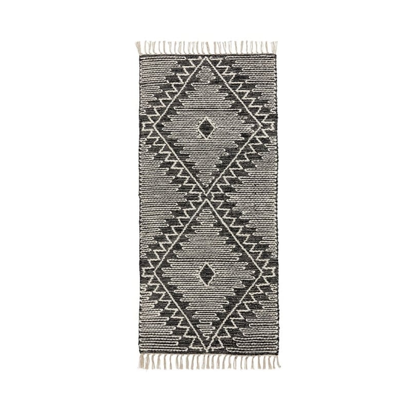 Tierra Black Small Rug 