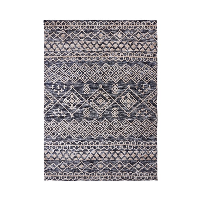 Ohio Aztec Blue & Stone Marle Rug