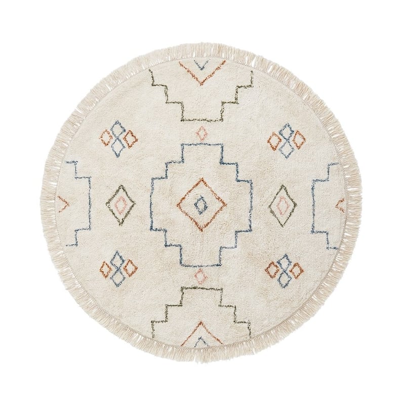 Somersby Aztec Round Rug
