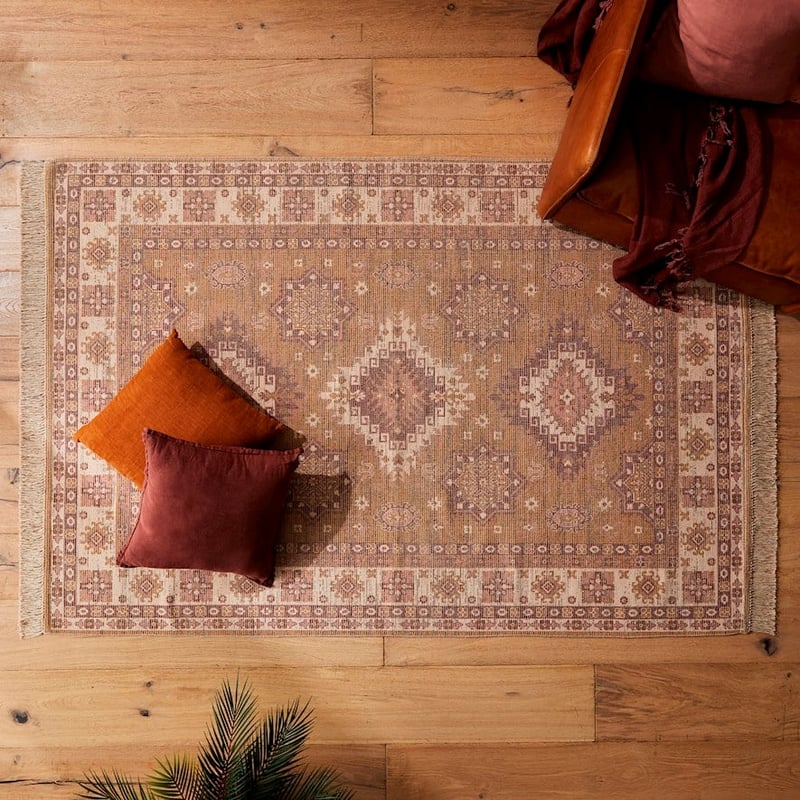 Mercado Hanna Caramel & Rose Rug 